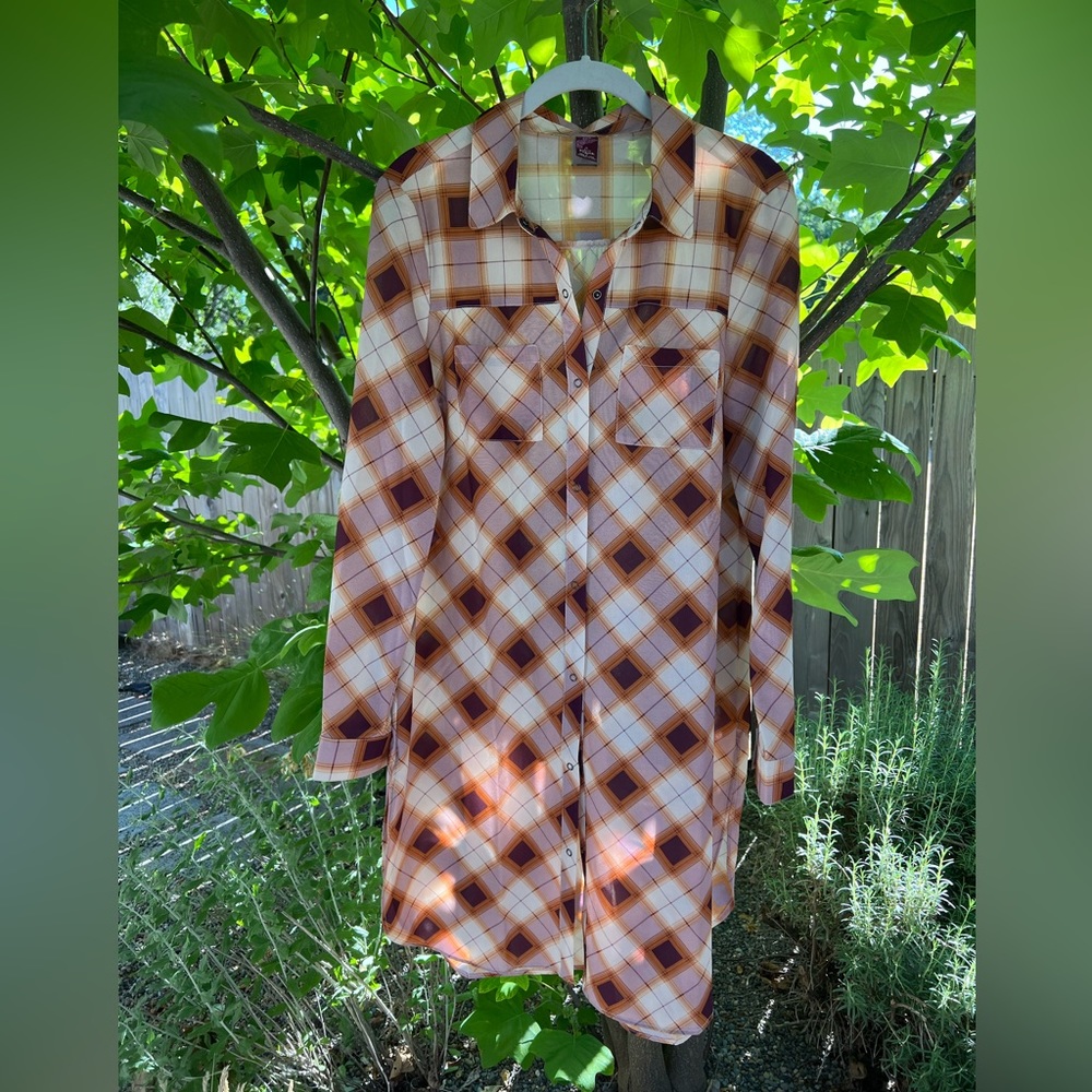 New/never worn ~ without tags Vintage inspired PRANA Shirt Dress
